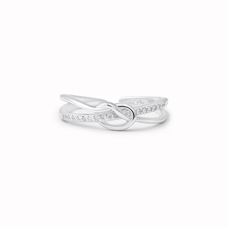 To My Daughter – Infinity Knot Ring | Adjustable