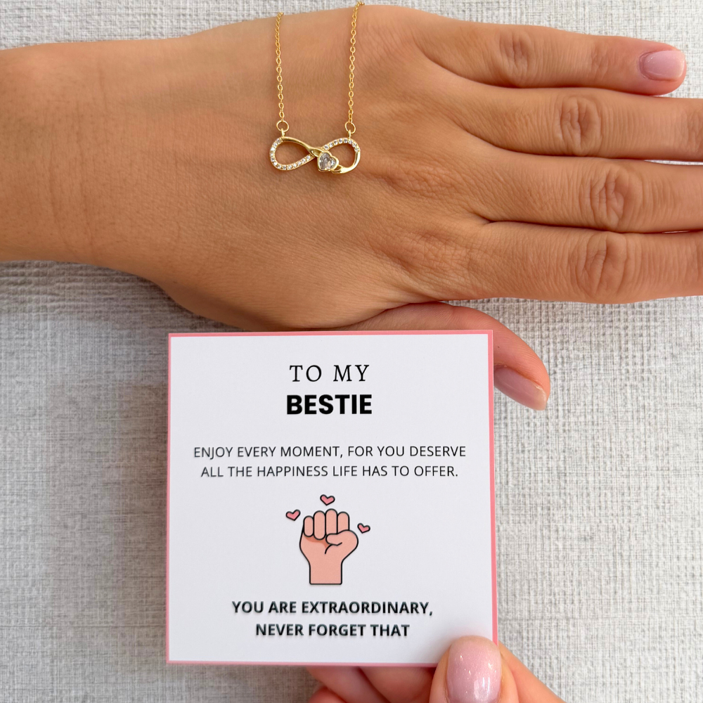 To My Bestie – Lucky Charm Necklace