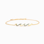 To My Daughter – Always Together Wave Bracelet