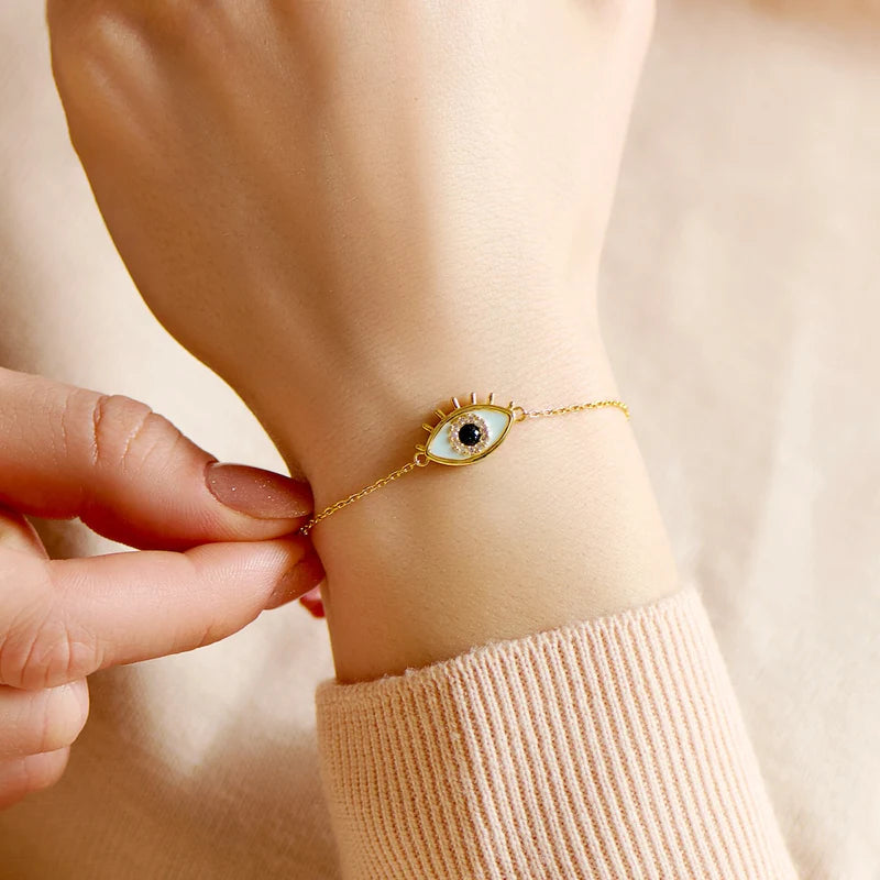 To My Bestie – Positive Energy Evil Eye Bracelet